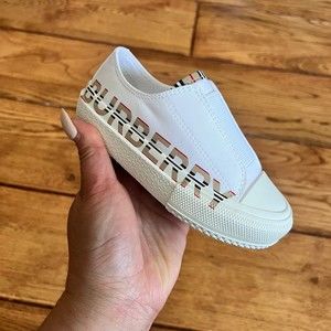 Burberry Little Kid's & Kid's Larkhall Icon Stripe Canvas Sneakers (7)